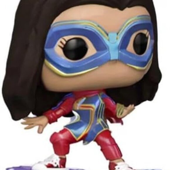 NEW Funko Pop! Marvel Ms. Marvel #1084 Bobble-Head Collectible Vinyl Figure Toy - Picture 5 of 8